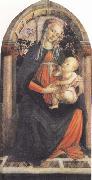 Sandro Botticelli Madonna and Child or Madonna of the Rose Garden Sweden oil painting artist